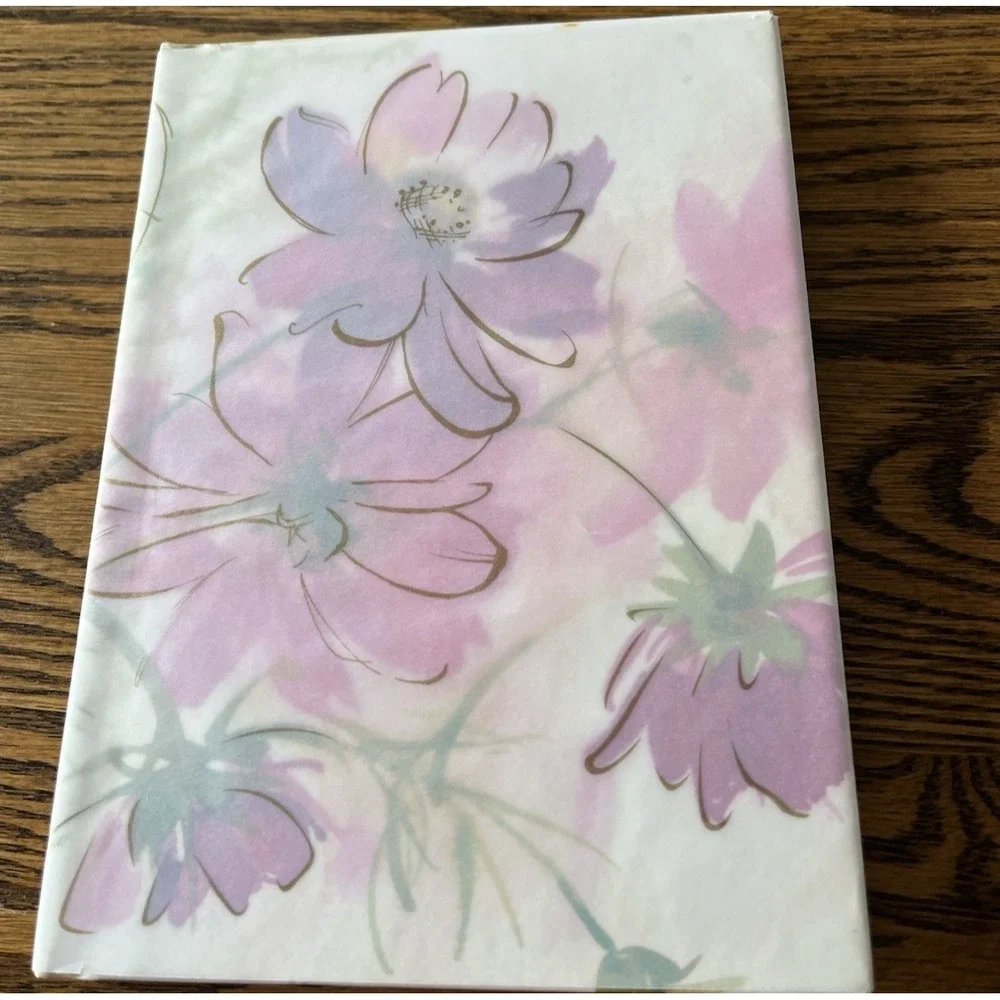 Penman Paper Journal Diary 2006 Gail Flores 7 x 5 Pink Flowers Lined Pages